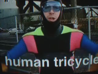 Human tricycle